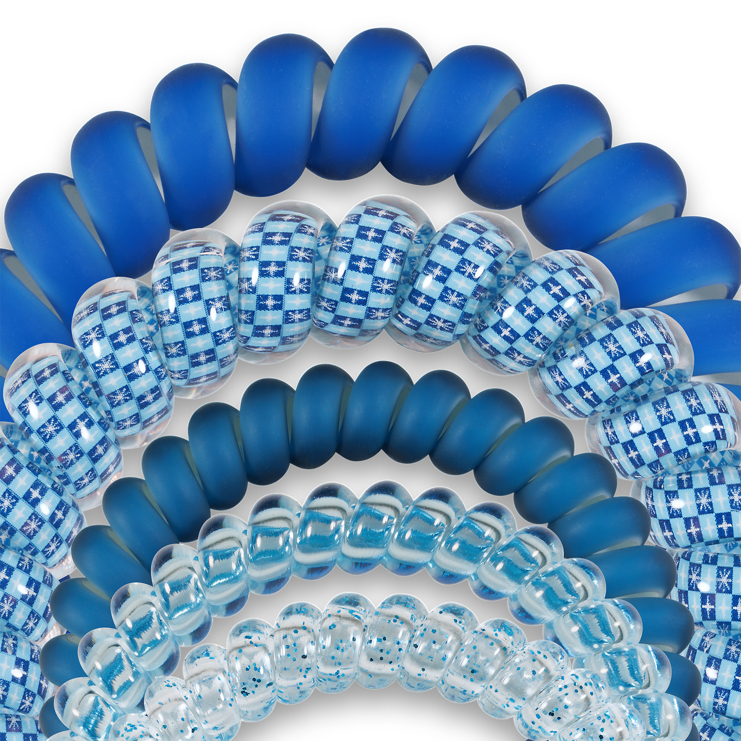 Teleties Spiral Hair Coils | Mix Pack | Mazel Hair Ties