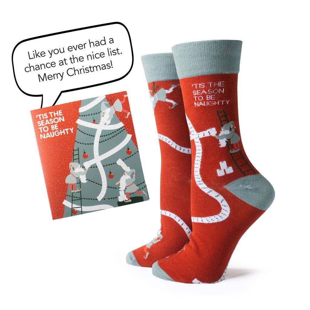Two Left Feet Holiday Giftable Sock Cards