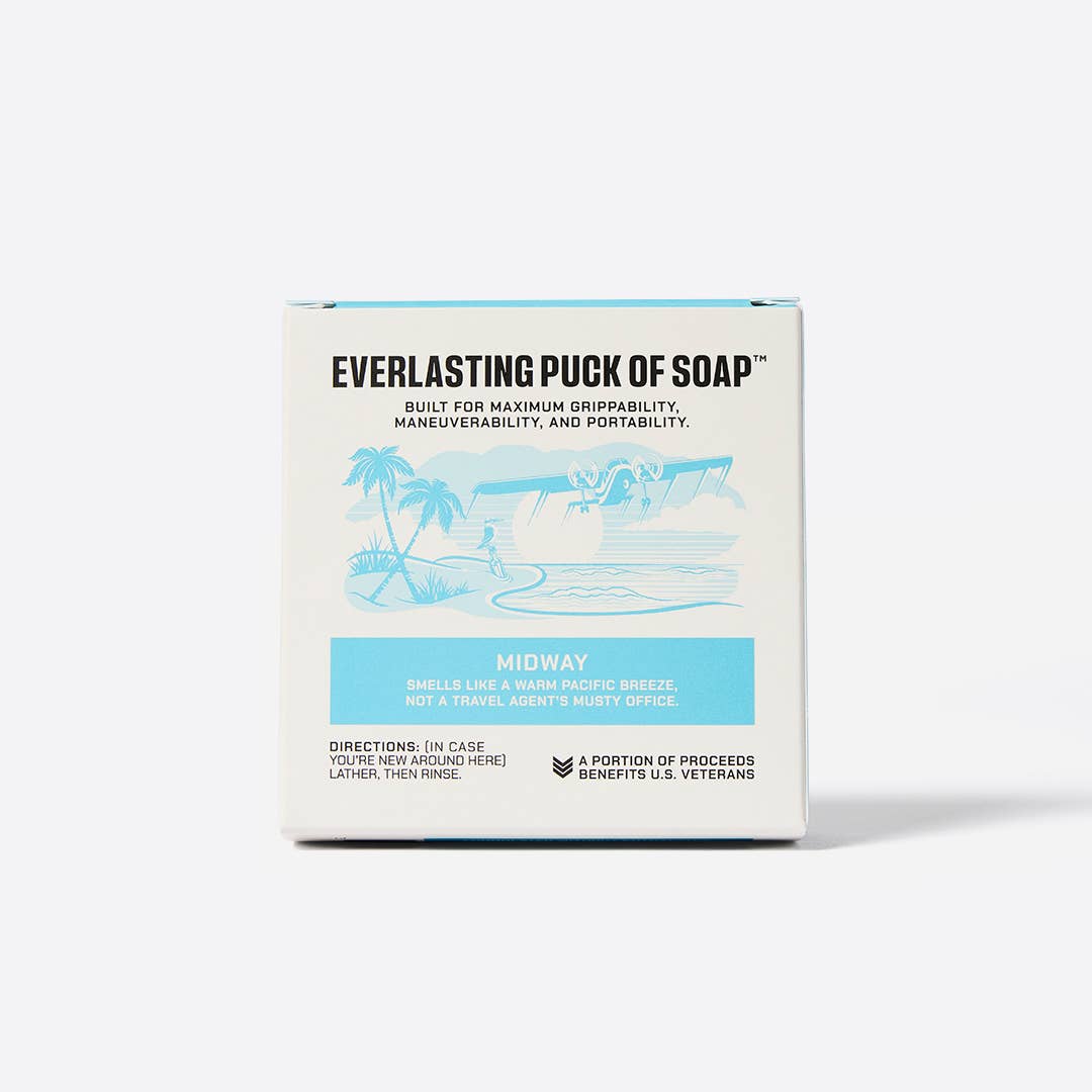 Duke Cannon Everlasting Puck of Soap - Midway 5oz