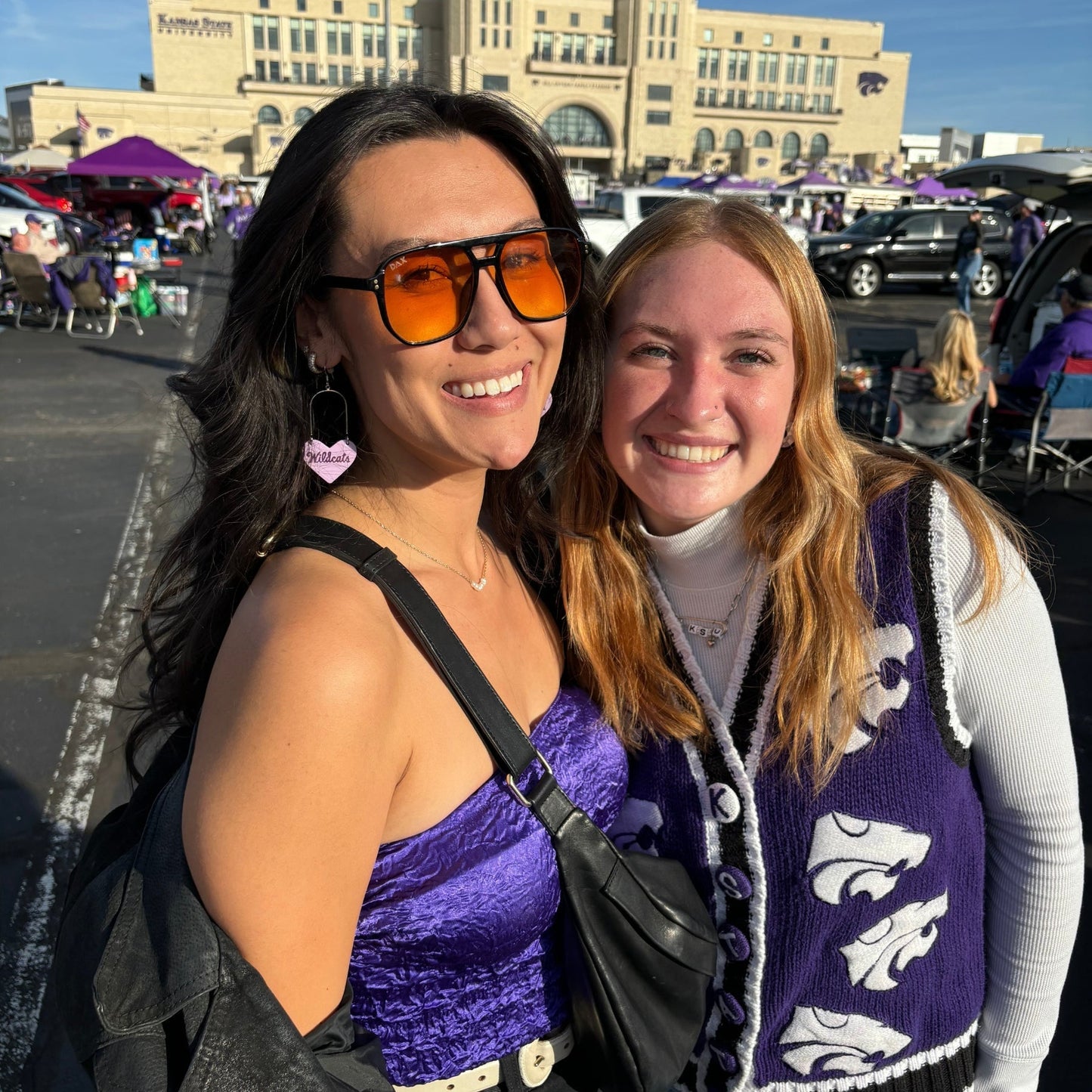 Lavender Kansas State University Wildcat Heartthrobs