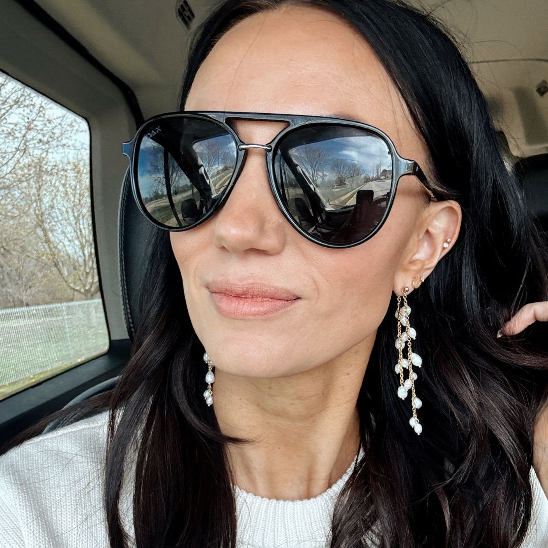 Pearl Cascade Drop Studs