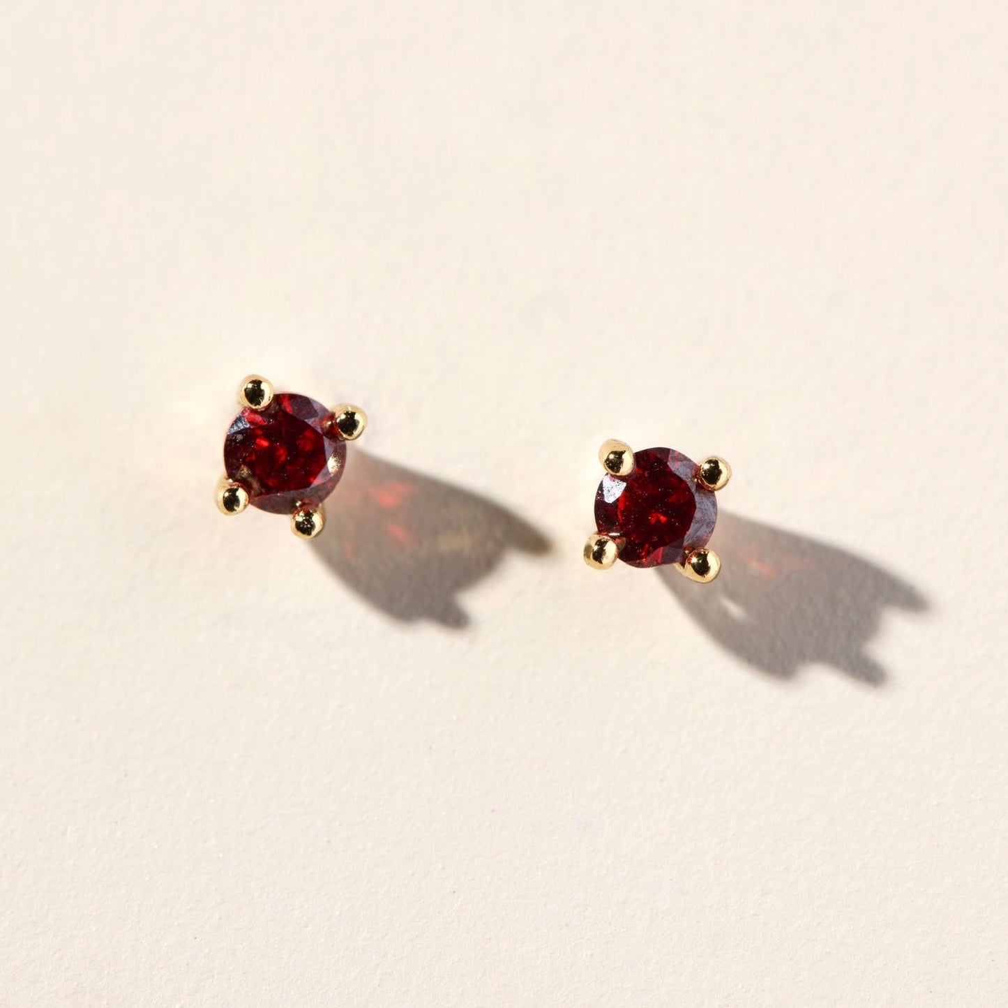 Cherry Charm Bracelet & Stud Set