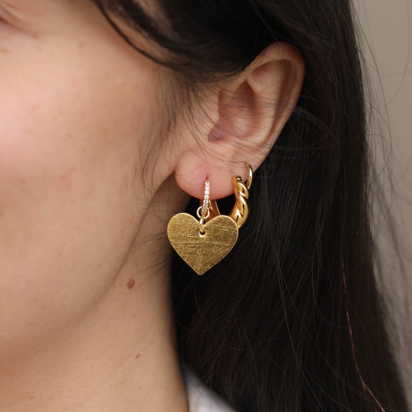 Vintage Gold Pavé Quinn