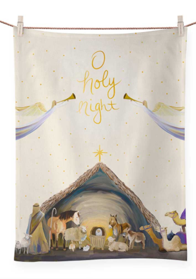 Greenbox Holiday Tea Towel
