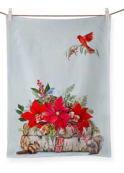 Greenbox Holiday Tea Towel