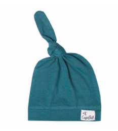 Copper Pearl Top Knot Hat
