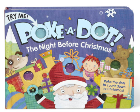 Melissa & Doug- Poke-a-Dot - The Night Before Christmas Board Book