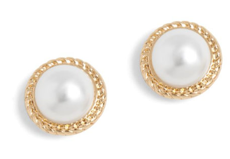 Whispers Rope with Pearl Earrings