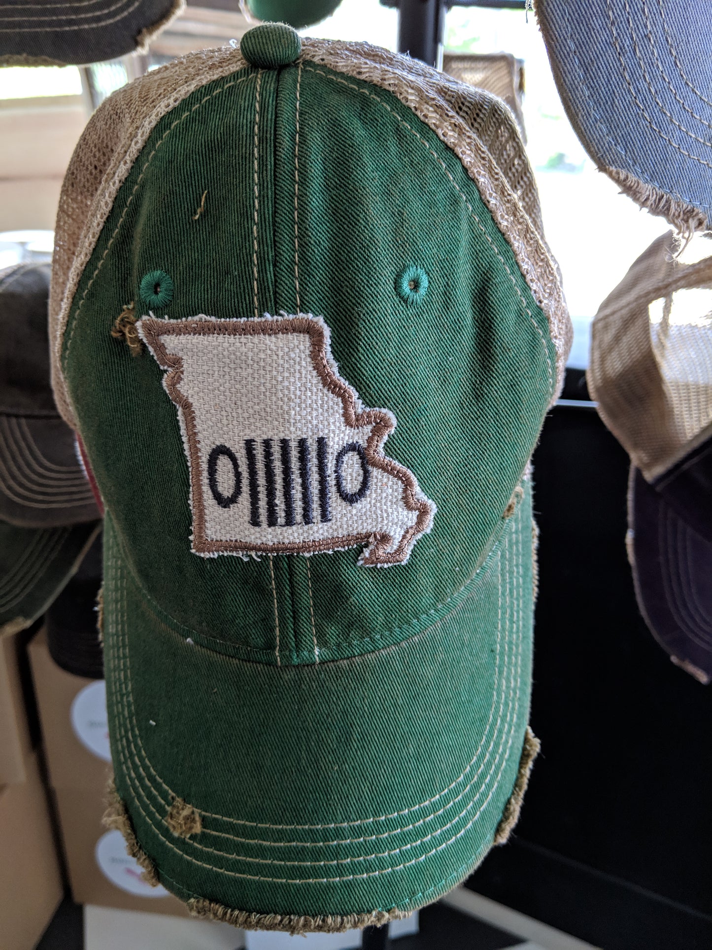 Missouri Jeep Hat- Green