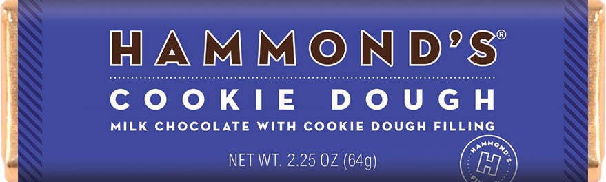 Hammond’s Cookie Dough Milk Chocolate Candy Bar