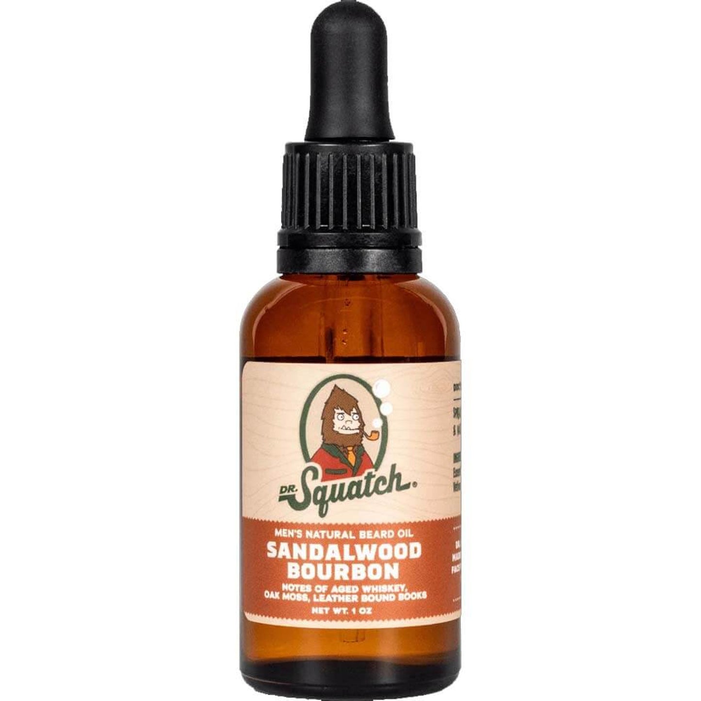 Dr. Squatch Sandalwood Bourbon Beard Oil