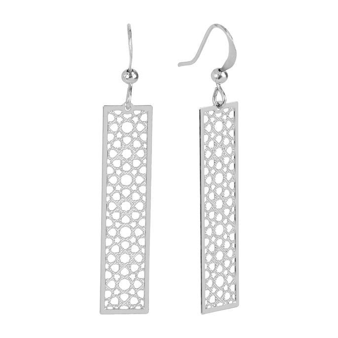 Whispers Filigree Bar Earrings