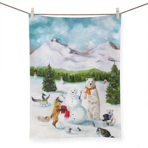 Greenbox Holiday Tea Towel