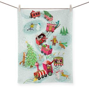 Greenbox Holiday Tea Towel