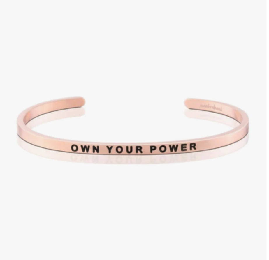Own Your Power, Know your worth MantraBand