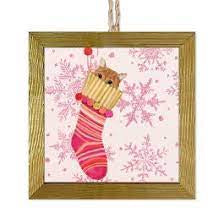 Greenbox Art Embellished Wooden Framed Ornament