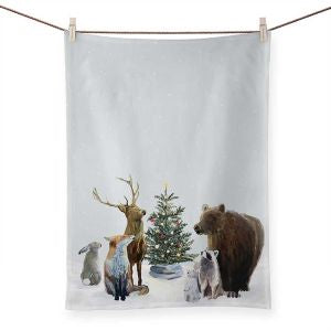Greenbox Holiday Tea Towel
