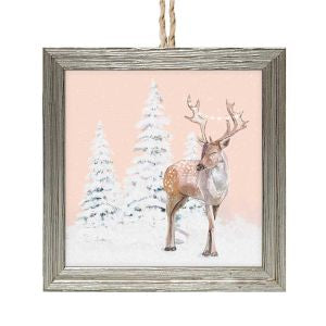 Greenbox Art Embellished Wooden Framed Ornament