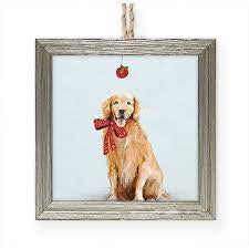 Greenbox Art Embellished Wooden Framed Ornament