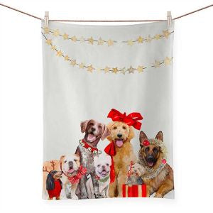 Greenbox Holiday Tea Towel