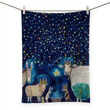 Greenbox Holiday Tea Towel