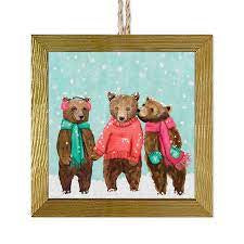Greenbox Art Embellished Wooden Framed Ornament