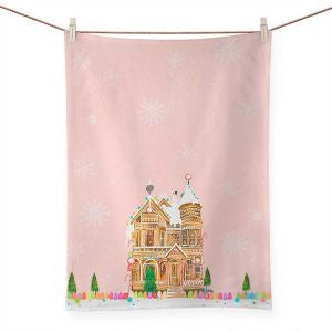 Greenbox Holiday Tea Towel