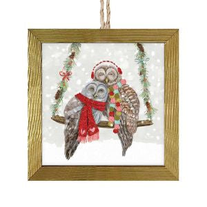 Greenbox Art Embellished Wooden Framed Ornament