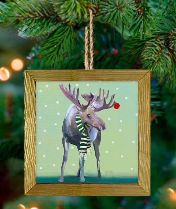 Greenbox Art Embellished Wooden Framed Ornament