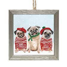 Greenbox Art Embellished Wooden Framed Ornament