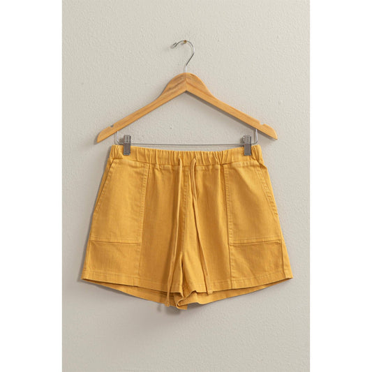 Pocket Drawstring Shorts