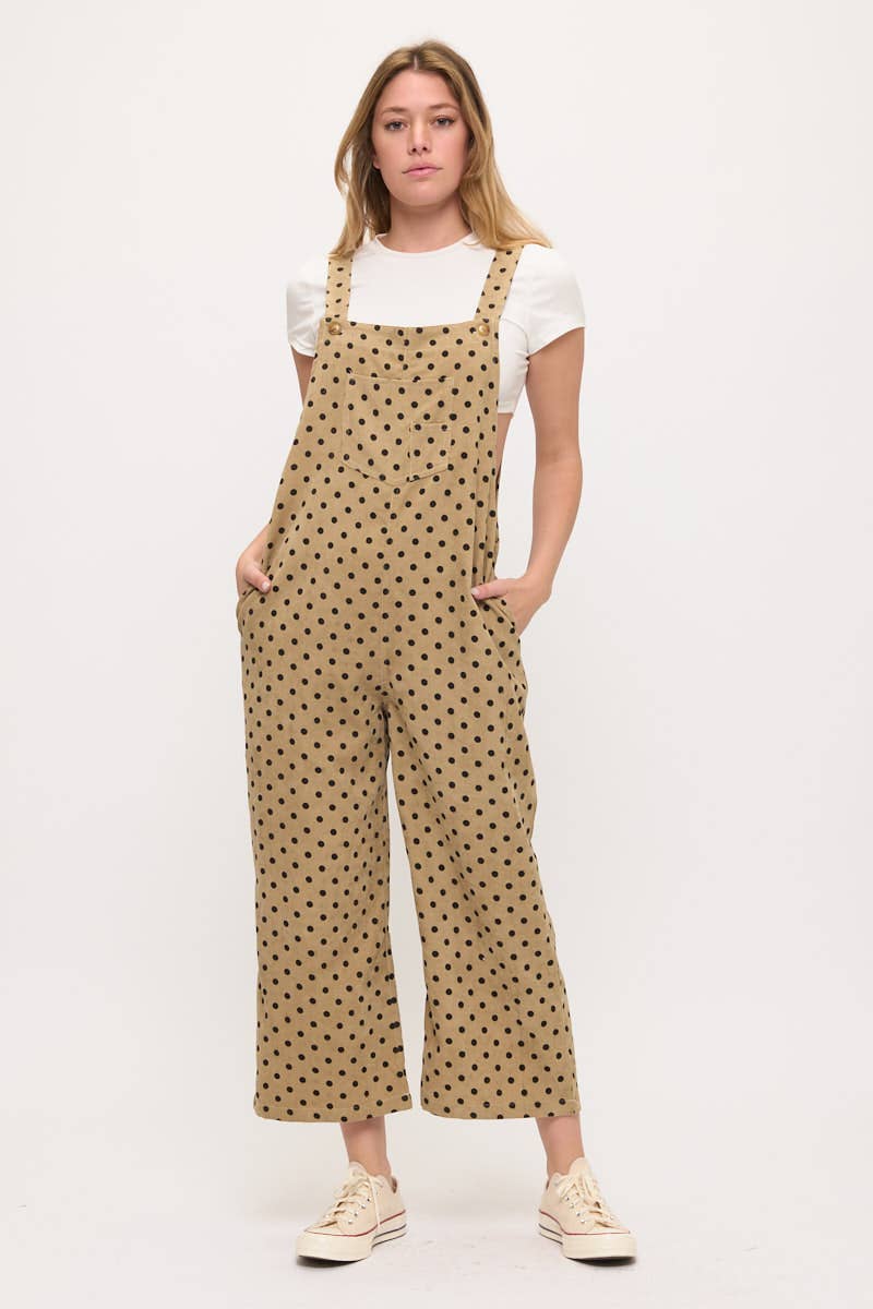 Polka Dot Overalls