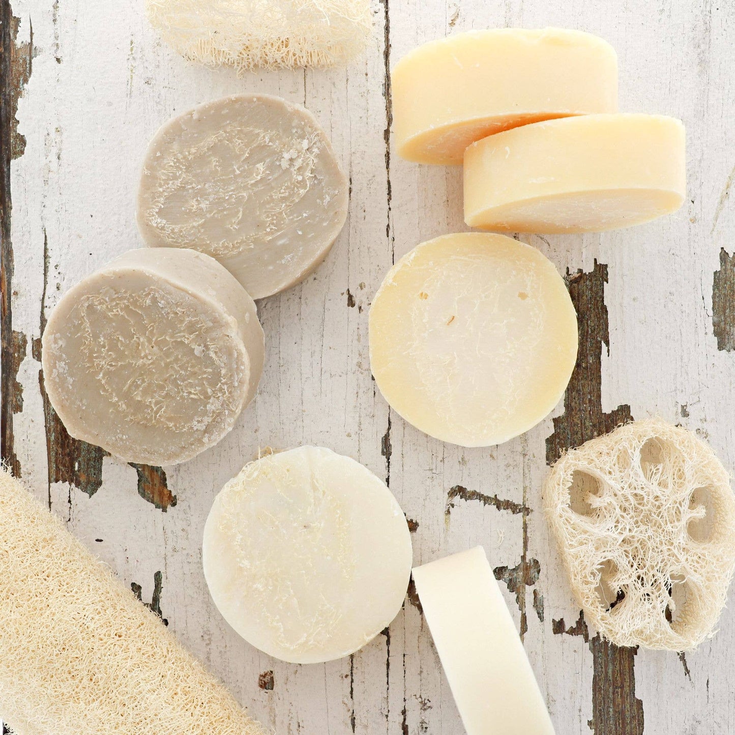 Loofah Soap - Dead Sea Mud | Exfoliating | Spa scent | Detox