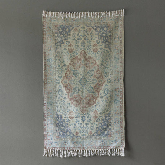 Promo Cotton Printed Rug, Nutmeg, 3' x 5'