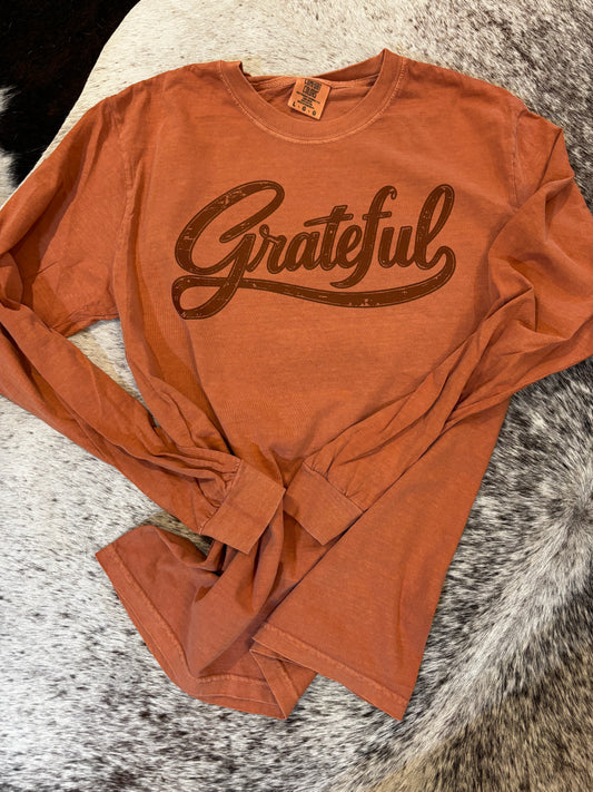 Grateful Comfort Colors Longsleeve