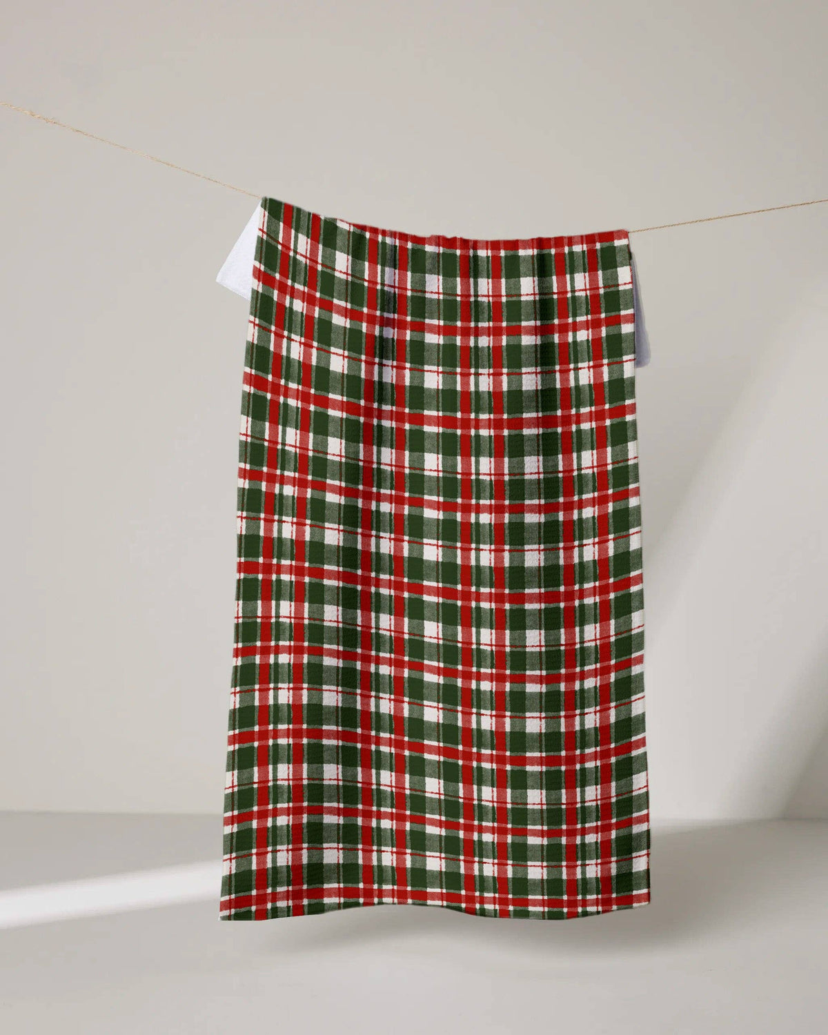 Alpine Plaid Tea Towel - Holiday 2026