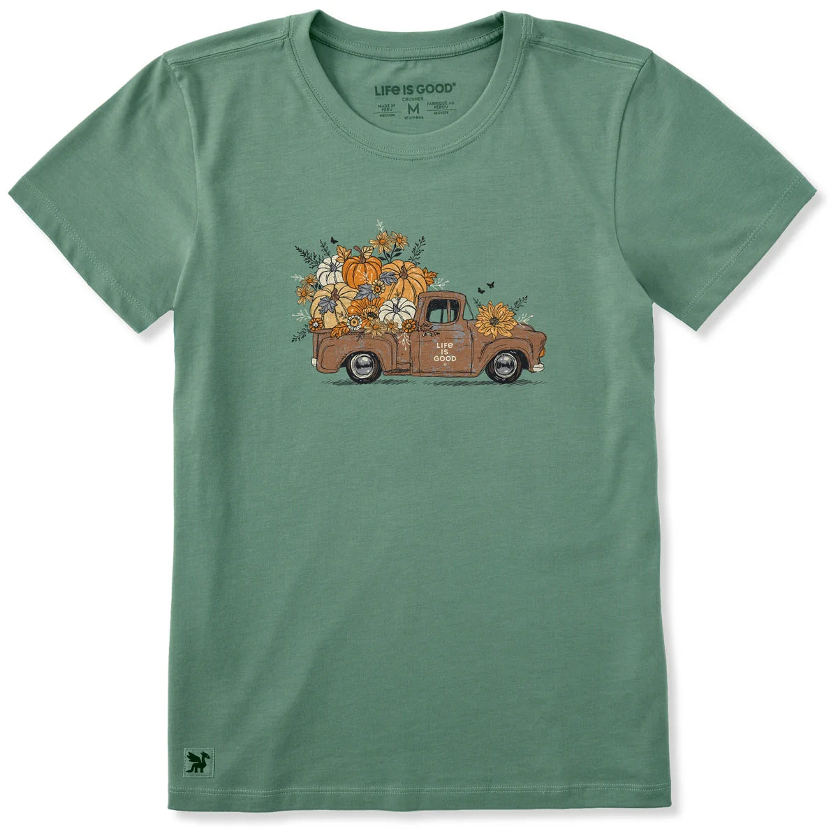 Women's Pumpkin Patch Pickup Short Sleeve Crusher Tee