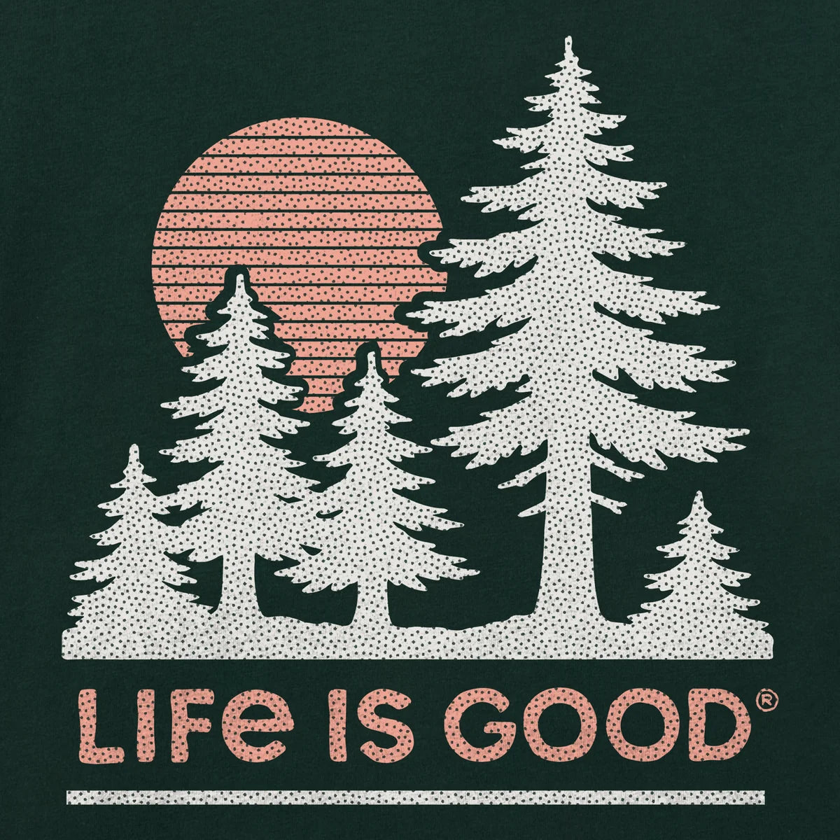 Women's Pine Field Long Sleeve Crusher-LITE Hooded Tee