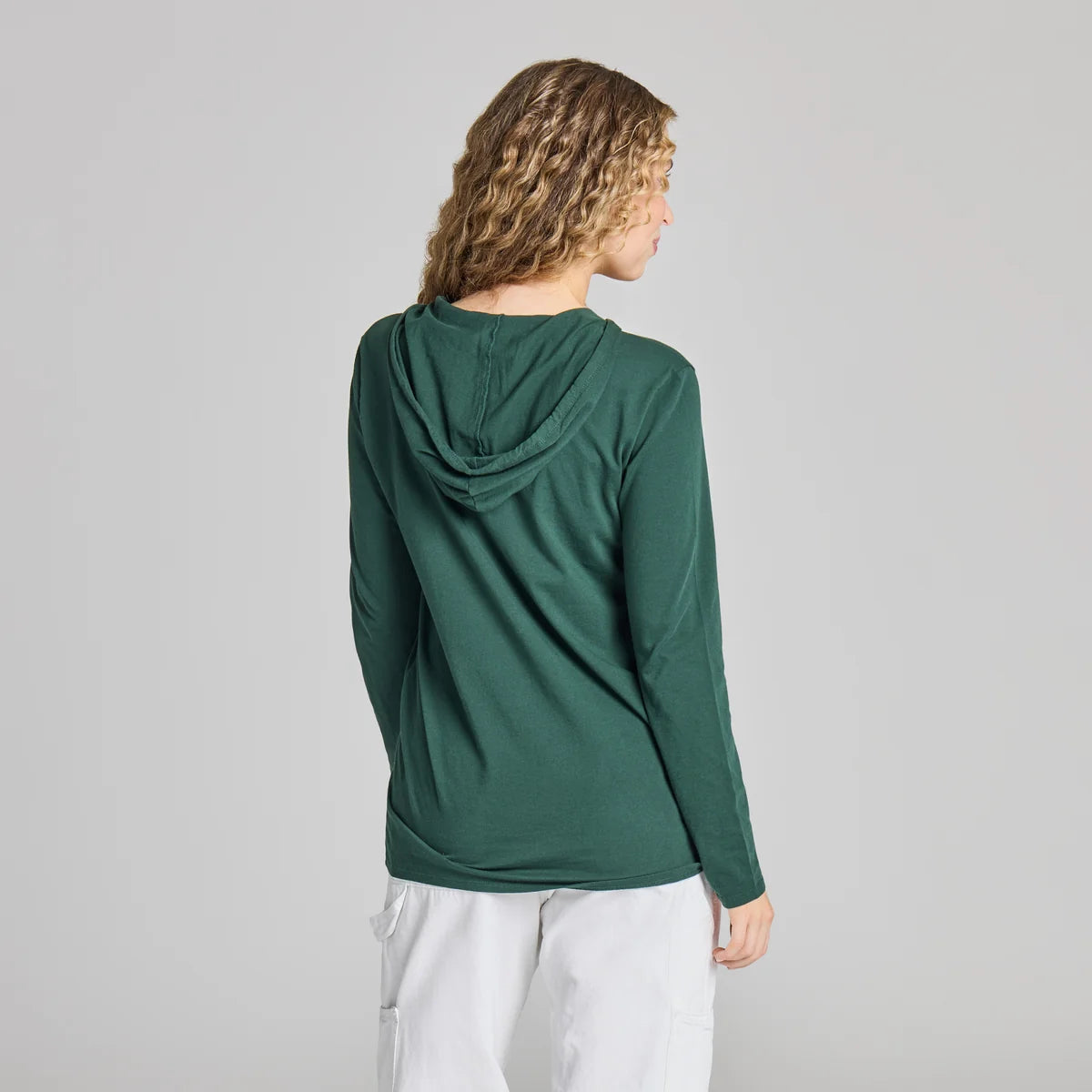 Women's Pine Field Long Sleeve Crusher-LITE Hooded Tee