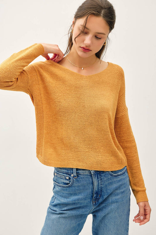 Breezy V Neck Sweater