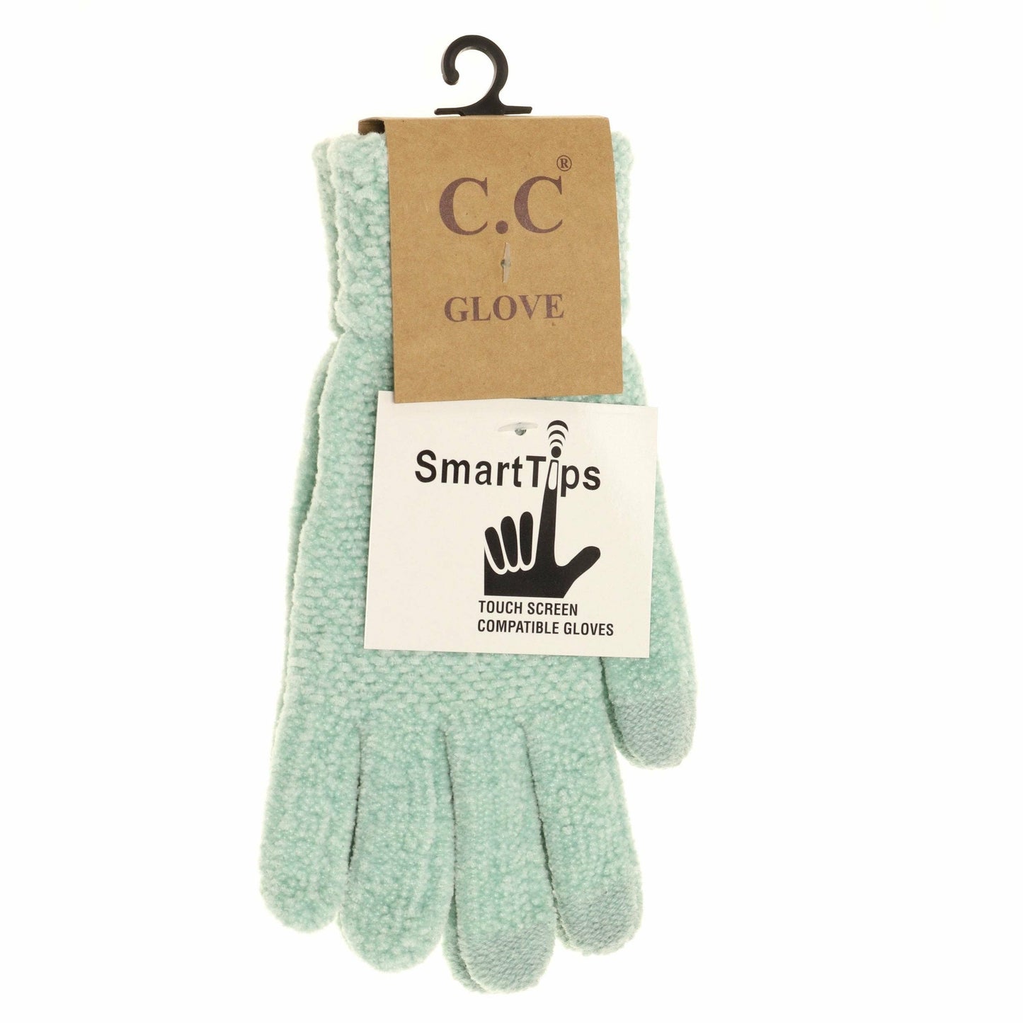 CC Beanie Eco-Friendly Chenille Women's Gloves