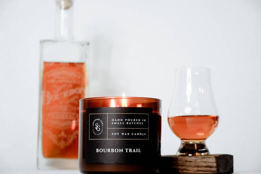 "Bourbon Trail" Soy/Coconut Wax Candle