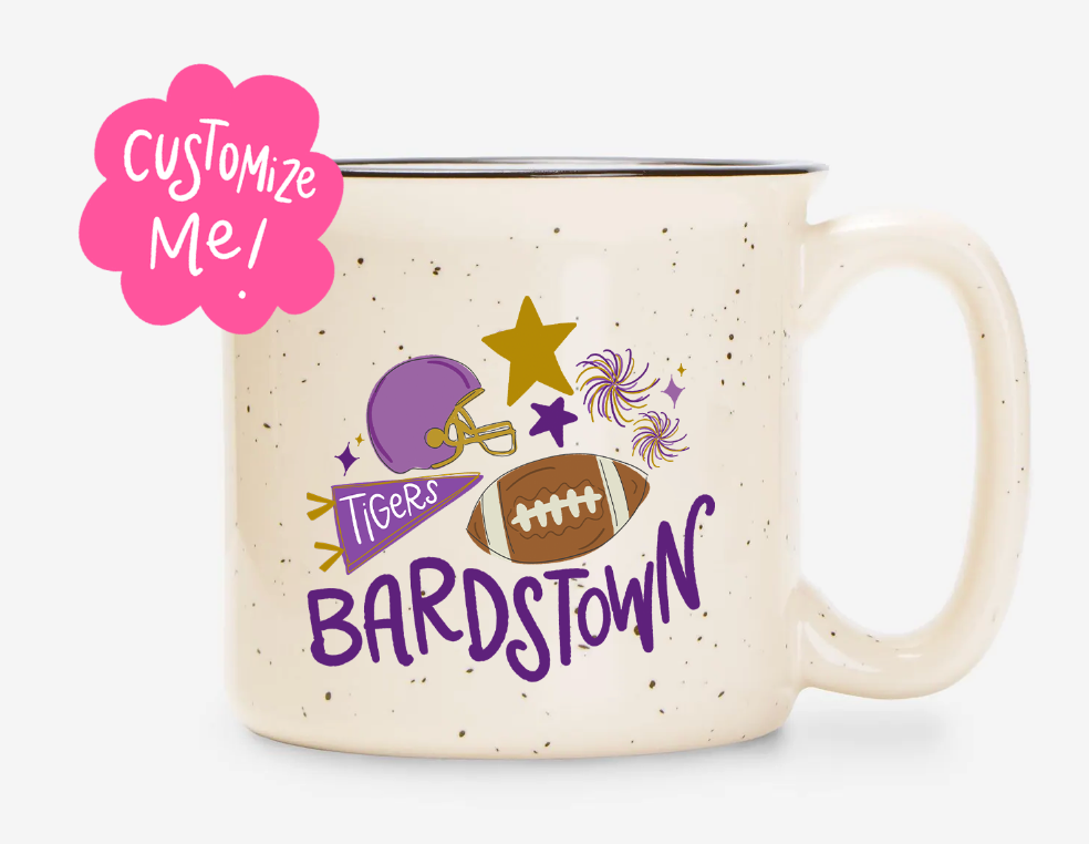 Custom School Football Pride Mug