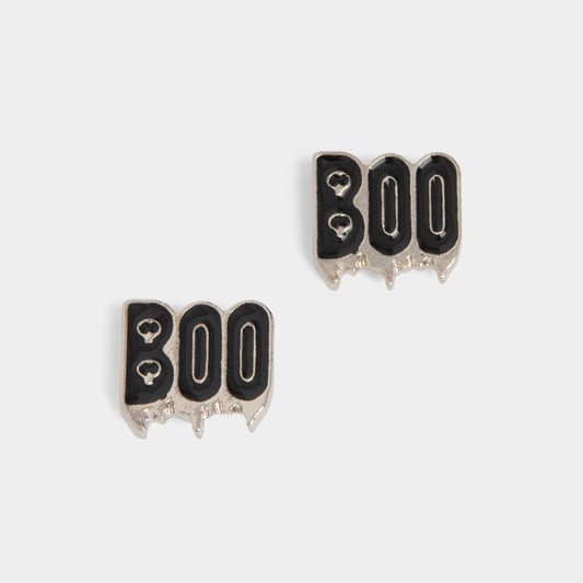 Boo Studs - Black - Halloween