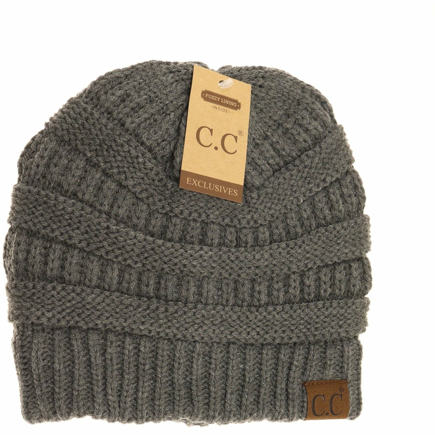 Classic Fuzzy Lined CC Beanie HAT25