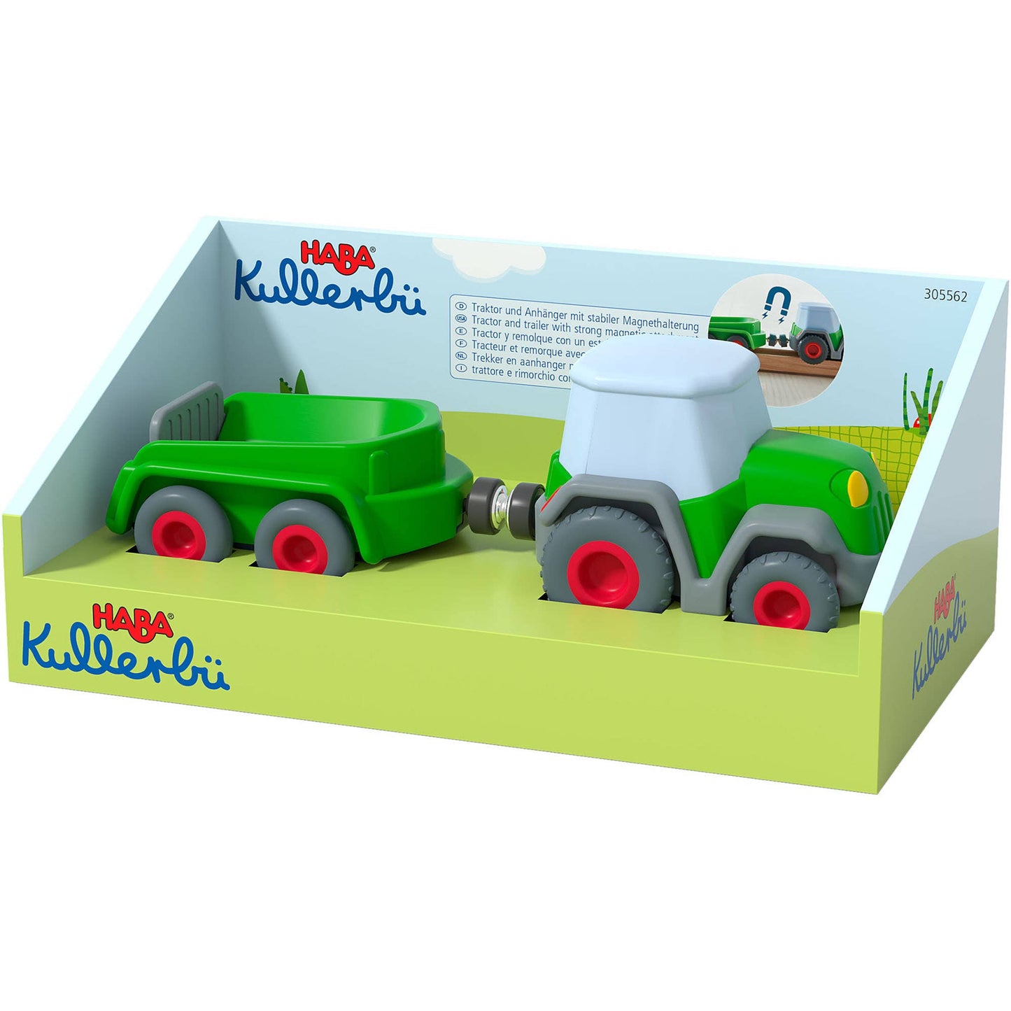 Kullerbu-Tractor with trailer