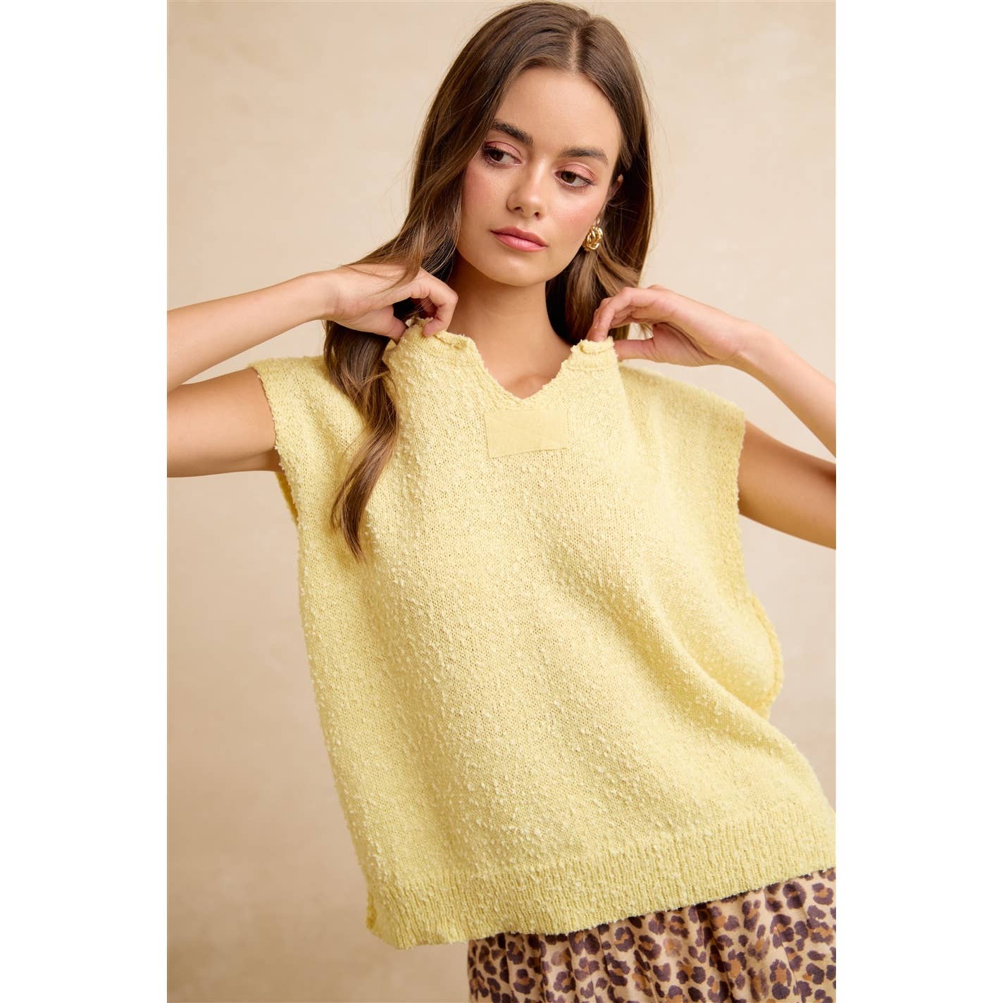 Nubby Knit Top