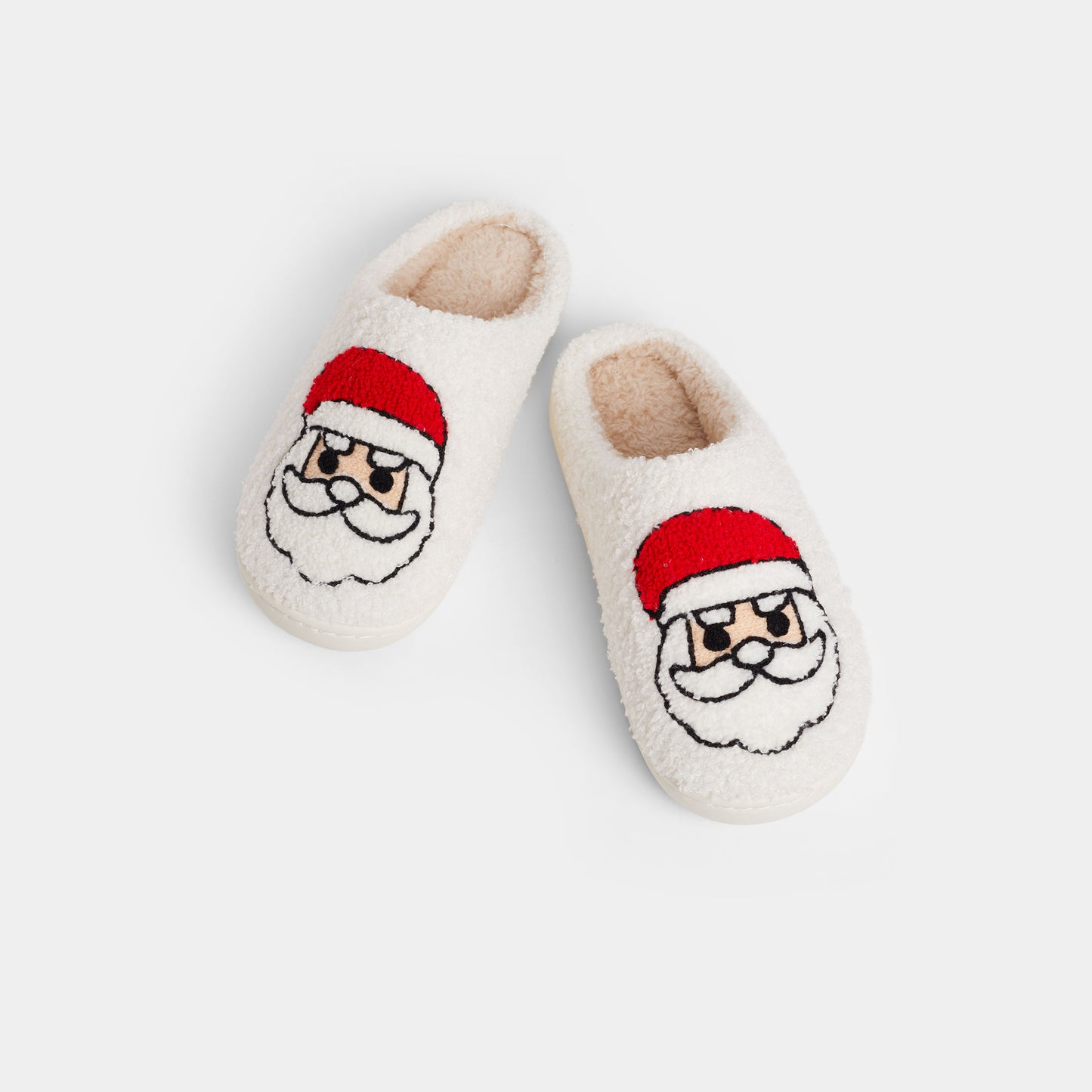 Happy Feet Slippers- Santa