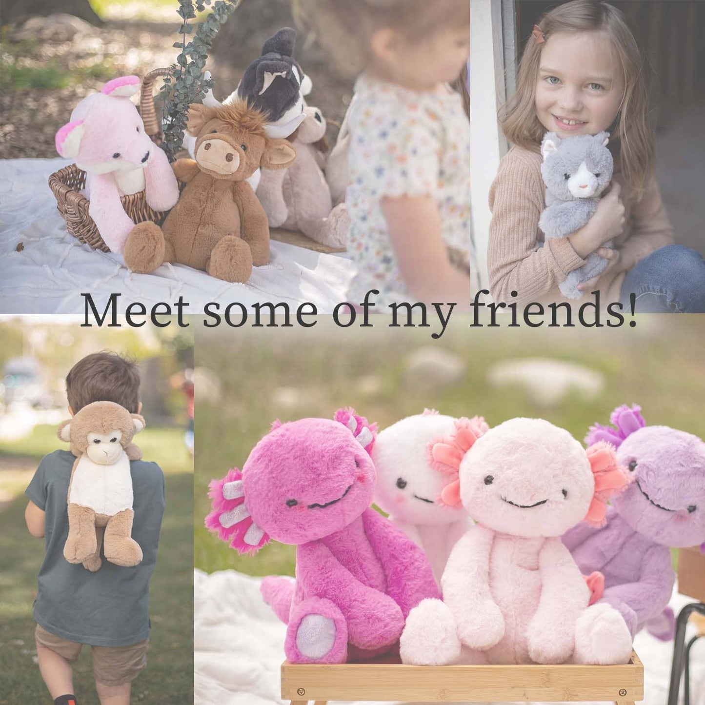 World's Softest Lushees 16" - Mooey Cow Plushie for Kids