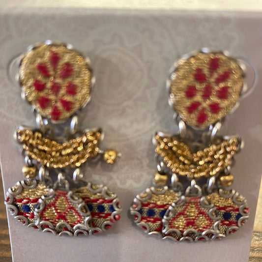 Royal Gold Earrings